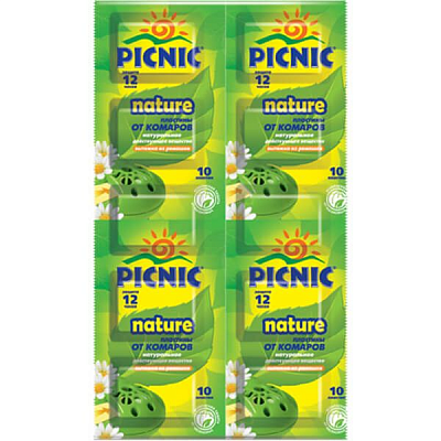 Пластини Picnic Nature проти комарів 10 шт